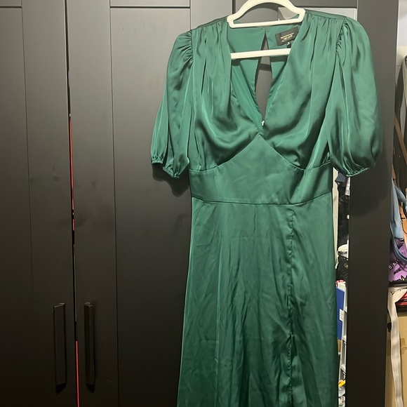Green Maxi Formal Dress - Picture 1 of 4